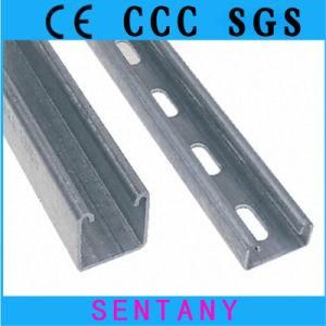 China 2021 Hot Dipped Galvanized Perforated C Channel Steel Pipe