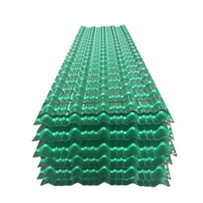 Zn Coating 650mm Galvanized Colorful Corrugated Roofing Sheet