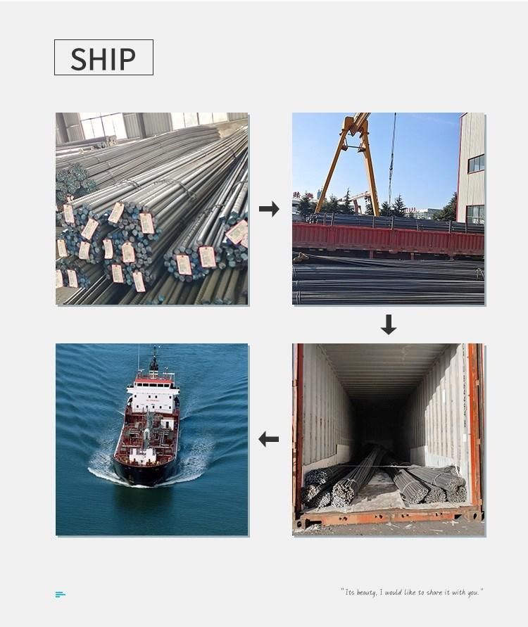 HRB400 Steel Rebar Deformed Steel Bars Iron Bars for Construction