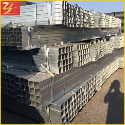 Low Price Shs Rhs Pipe Hollow Section Galvanized Black Rectangular Steel Pipe and Tube in China