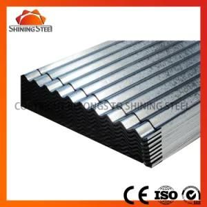 Cheap Wave Type Galvanized Mini Spangle Corrugated Steel Metal Roofing Sheet Plate Price