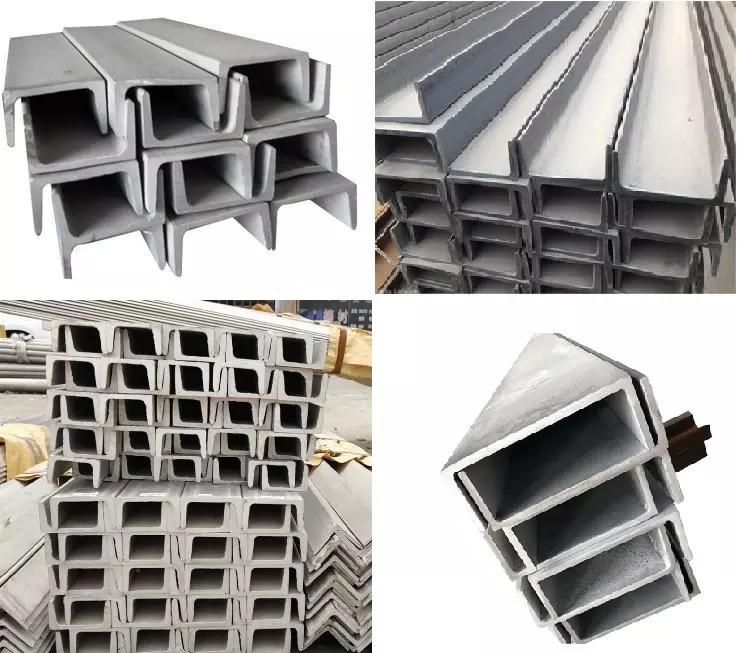 Hot DIP Galvanized C Steel Purlin Structural Steel Section Slotted Durable Channel Steel