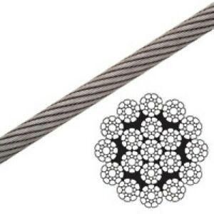 8X19s+FC Diameter 10mm Steel Wire Ungalvanized and Galvanized