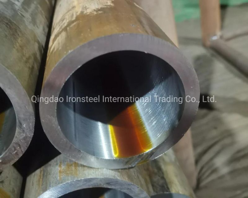 Inside Honing Hydraulic Cylinder Tube Roller Burnishing Honing Steel Tube by St52, SAE1020, Ck45
