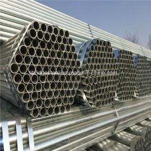 Q195 1.5 Inch Fencing Mild Carbon Round Welded Galvanized Steel Pipe