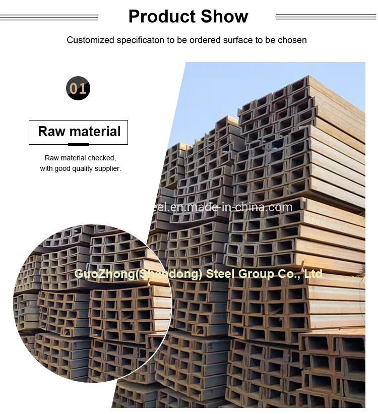 High Quality AISI 4130A 283 A312 Carbon Steel C/U Channel for Sale