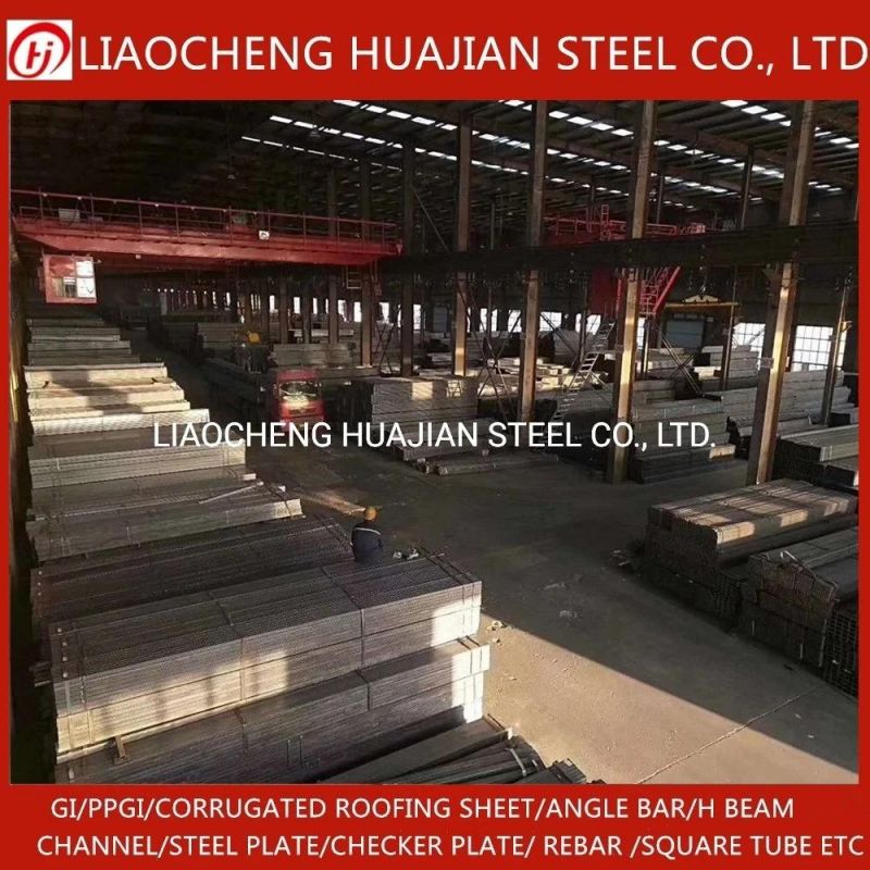 ASTM A53 A106 Carbon Welded ERW Galvanized Steel Square Tube Hollow Section Gi Pipes for Structural Applications