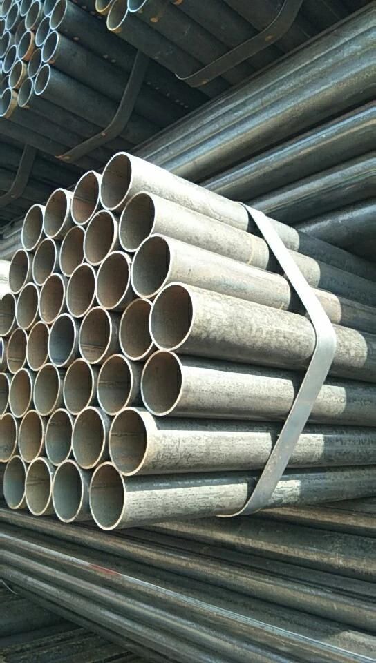 Q235B S235 ERW Welded Steel Pipe by API ASTM DIN Standard