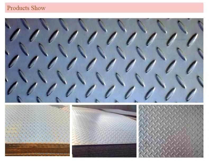 GB Q 235 B Hot Rolled Steel Checker Plate Carbon Steel