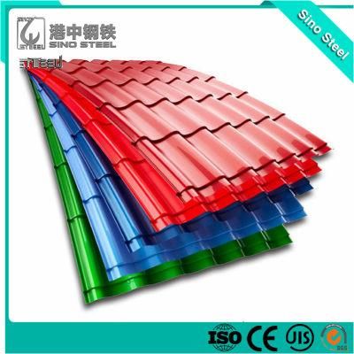 Color Coated Steel Roofing Sheet Prepainted PPGI Roof Tile for Building