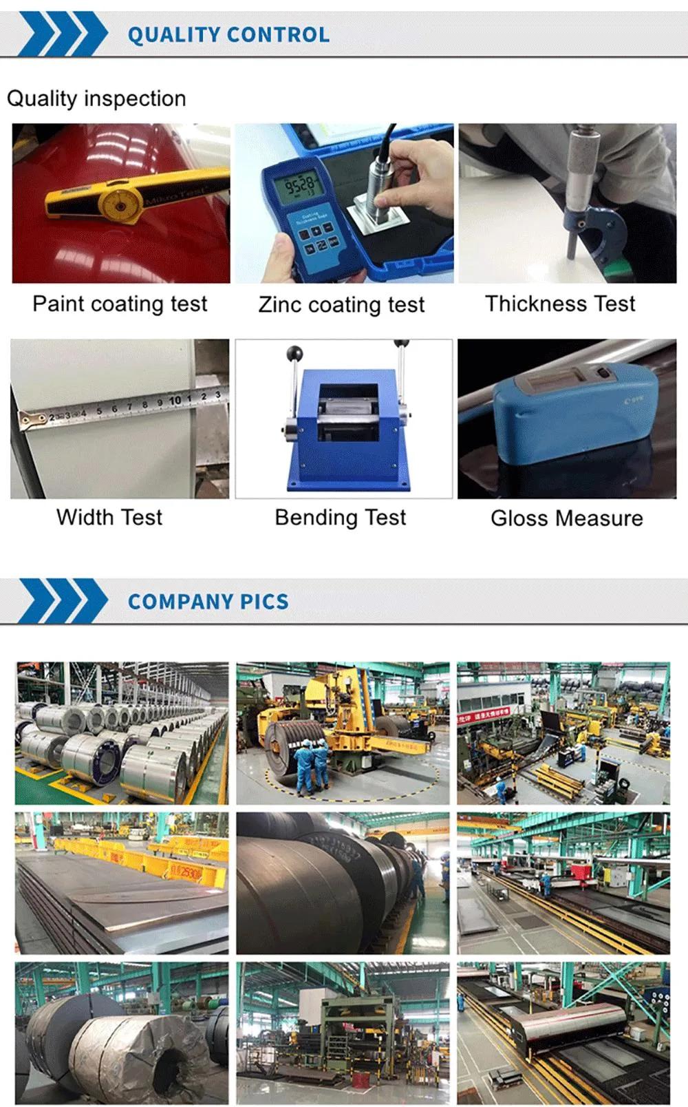 Latest Red/Blue/Green/Black/White Color Coated Steel Coil PPGI Coil PPGL Coil Metal Sheet for Roofing Sheet
