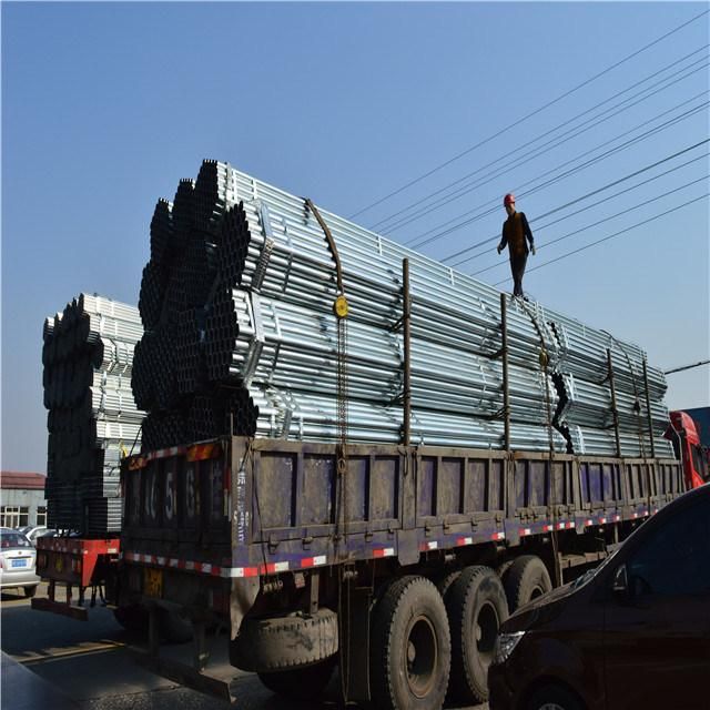 ASTM A500 Standard Pre Galvanized Hollow Section Steel Pipe