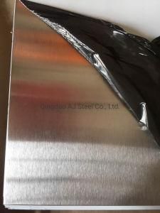 304 Stainless Steel Plate with 2b Ba No. 4 Hl Checked Anti-Slip Tread Surface