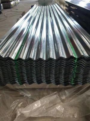 SGCC Z40 0.22mm Gauge Thick Galvanized Corrugated Steel Gi Roof Sheet