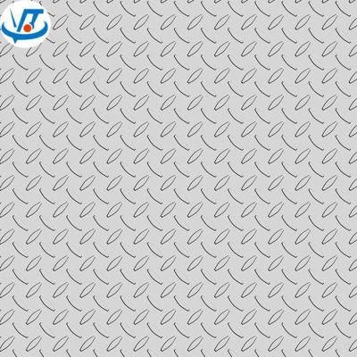 Hot Rolled Embossed Anti-Slip 201 202 Steel Sheet for Interior Decoration