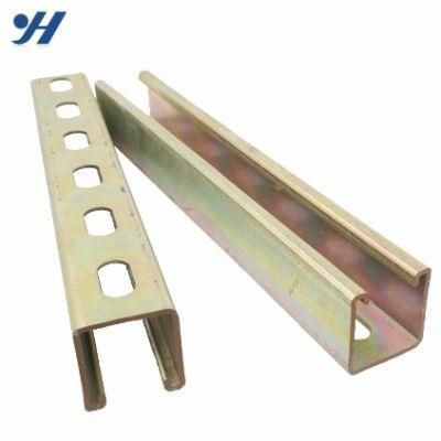 Cold Formed Steel Profile C Channel Hot DIP Channel Strut, Metal Furring Channel