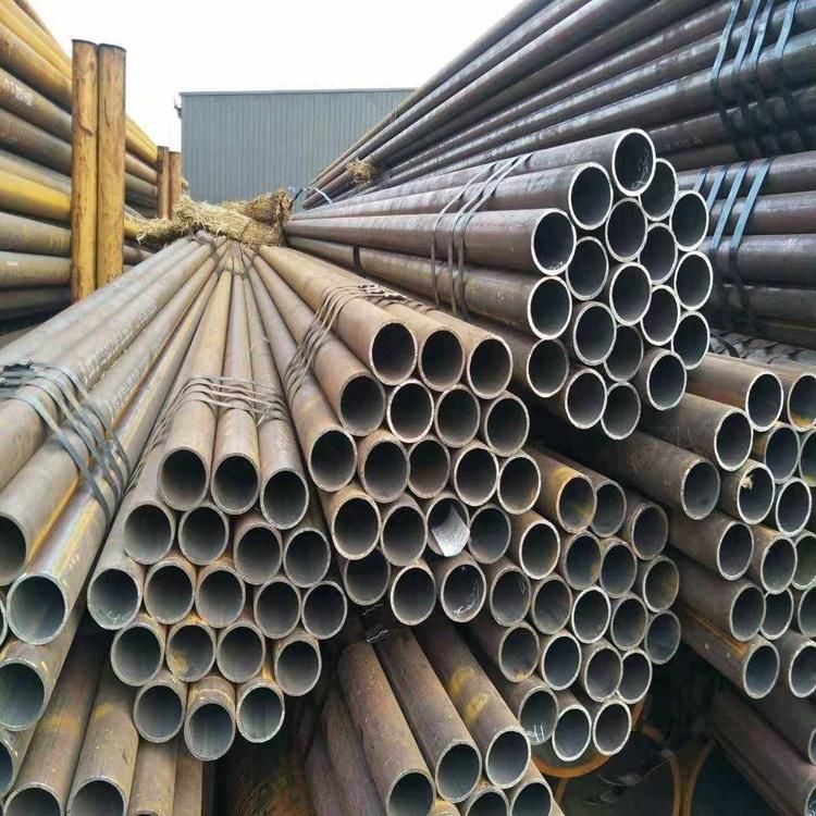 ASTM A53 A106 Cold Drawn /Hot Rolled Gr a Gr B Schedule 40 Black Seamless Steel Pipe