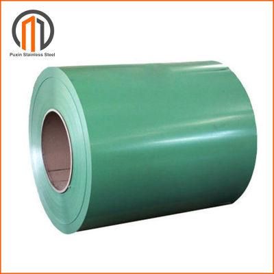 China Factory Prepainted Cold Rolled Mild Ornament Ral Color PPGI Steel Coil
