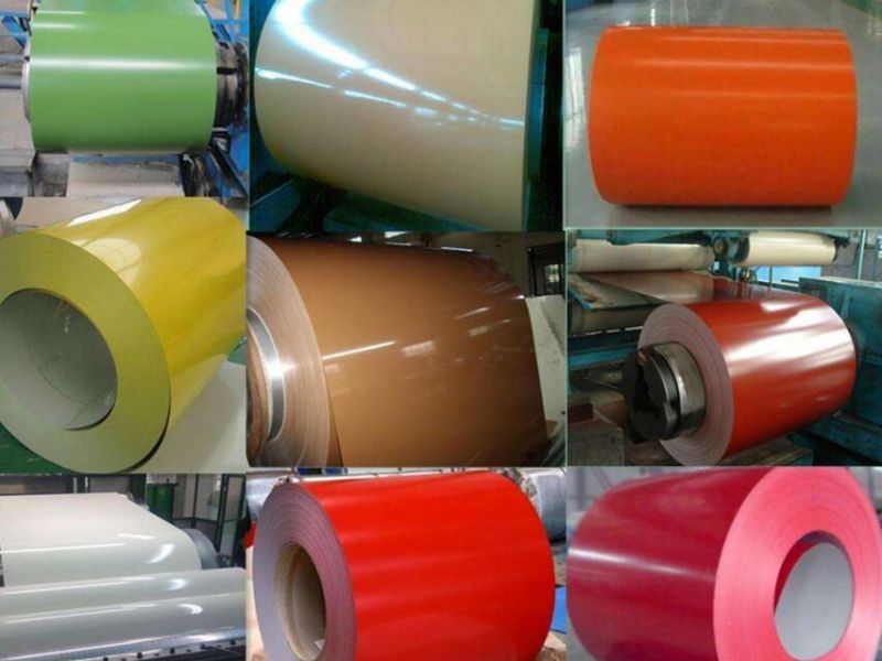 A1050 PVDF PE Prepainted Color Coated Aluminum Coils Ppal Steel Coil Factory Price Color Coated Aluminum Coil