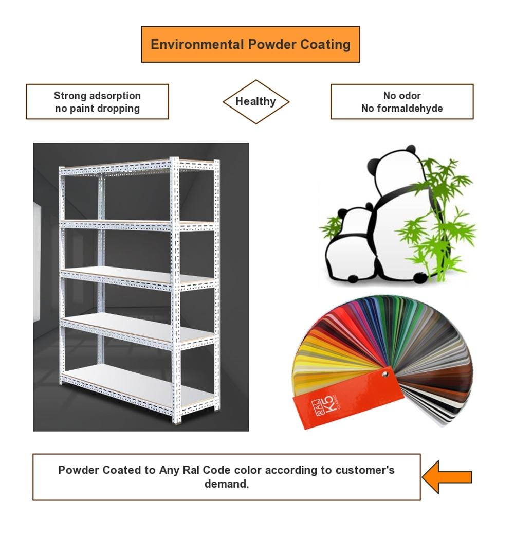 Powder Coated Slotted Angle Hole Rack / Slotted Angle Iron