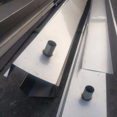 Hot Sale Polished ASTM 201 304 316 Stainless Steel Rain Metal Gutter System