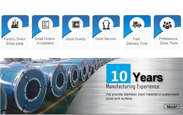 2021 Hot Product Stainless Steel Coil Sheet Grade 301 430