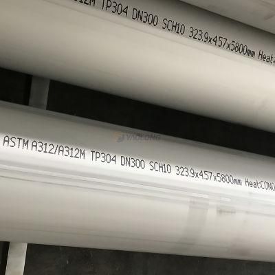 ASTM A778 En 10217-7 Tp SUS 201 304 304L 309 316 316L Tube Industrial Stainless Steel Pipe