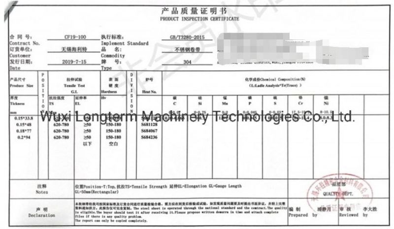 Cold Rolled 304 Stainless Steel Strip Price 1mm Thickness