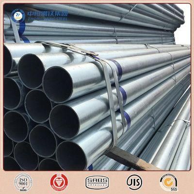 ASTM A53 Gi Welded ERW Pipes Mild Low Carbon Round Galvanized Steel Tubes 2 Inch Galvanized Pipe