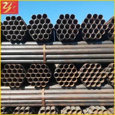 ASTM A53 ERW Steel Welded Pipe Mild Ms Black Carbon ERW Steel Pipe Price