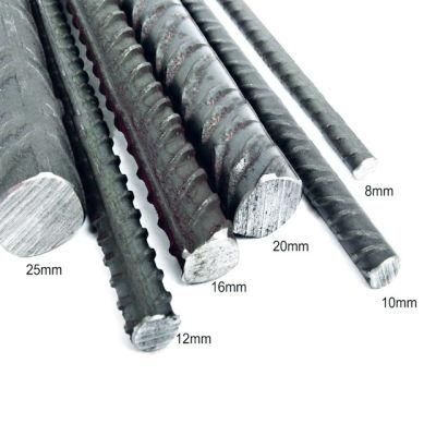 New B500b 6mm-40mm Supplier Deformed Reinforcing Rod Metal Concrete Steel Rebar Price