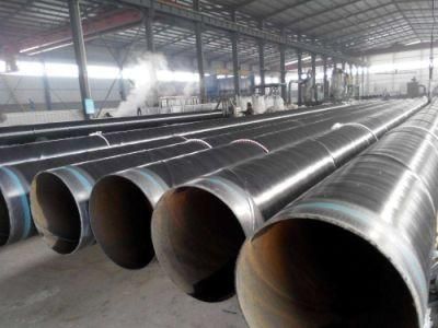 API 5L X70 X65 X60 X52 LSAW Pipe 3PE, Large Diameter LSAW Carbon Steel Pipe Used for Piling