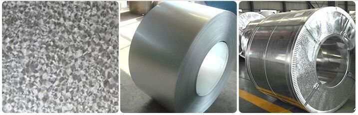 Zinc Coating Z40g-Z275g Galvanized Iron/Metal Steel Coil Gi Steel Coils for Steel Roofing Sheet