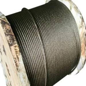 Hot Product Ungalvanized Steel Wire Rope 18X7 14mm