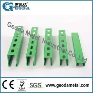 Customized Unistrut Channel Sizes, Strut Steel C Channel Manufacture