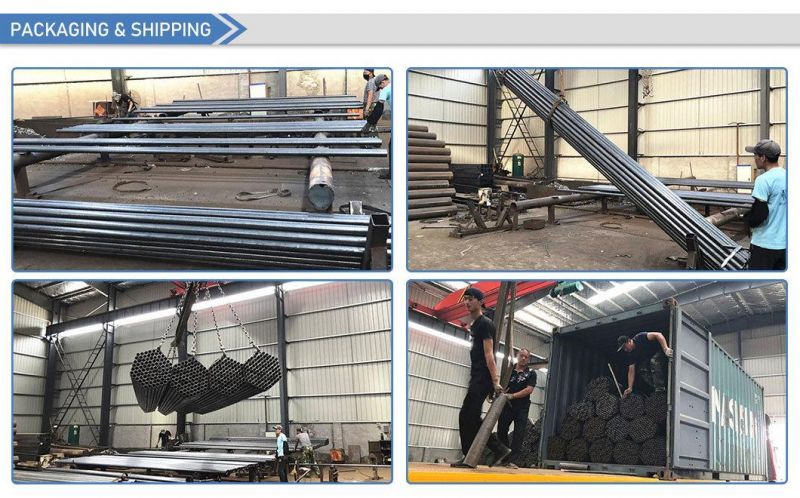 API 5L ASTM A106 A53 Gr. B Sch40 Sch80 Sch 160 Ss400 A36ss400 S235jr Q345 Q195 1020 Round Square Rectangular Welded Seamless Carbon/Galvanized Steel Pipe