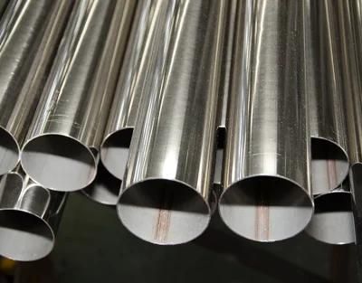 ASTM A312 Polished Decorative Tube 201 304 304L 316 316L Schedule10 Round Stainless Steel Pipe