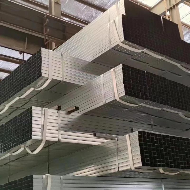 Galvanized Hollow Section Square Steel Pipes Stainless Steel Tube for Shelter Structure