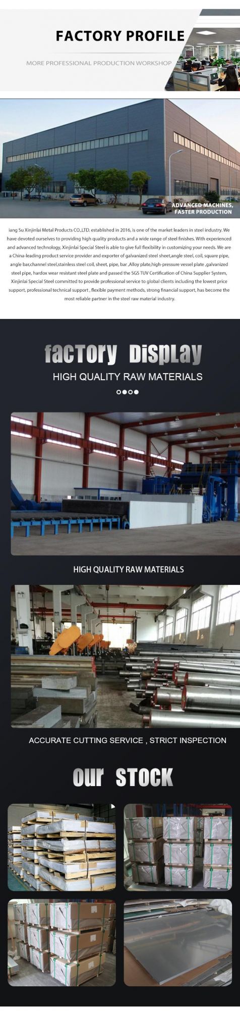 Chinese Factory Low Price Promotion High Quality Stainless Steel Rod 2205/2507/2520