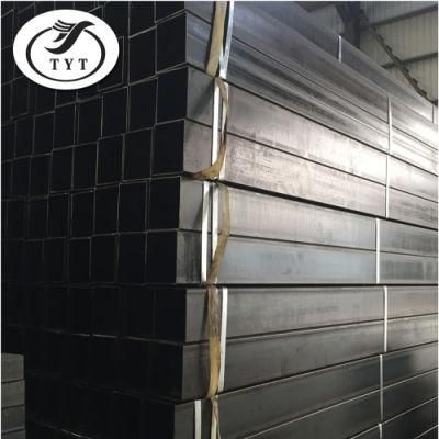 Q345 Black Painted Carbon Steel Square Pipe Price List