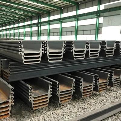 for Construction 400X100X10.5mm Type 2 Export to The Philippines Hot Rolled U Type Steel Sheet Pile