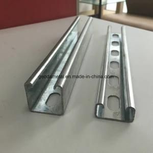 Zinc Plated Hot DIP Galvanized Uni Strut Channel with accessory (ISO, CE, SGS verified)