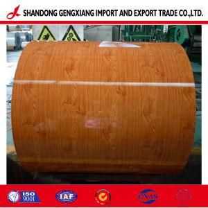 Factory Wooden Grain Printed PPGI/PPGL Steel Coil