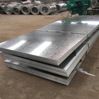 Galvanized Plain Sheet Sgh440 Sgc340 Sgc440 Dx51d Dx2d Dx53D Dx54D Dx55D Carbon Steel Galvanized Steel Sheet for Roofing Sheet