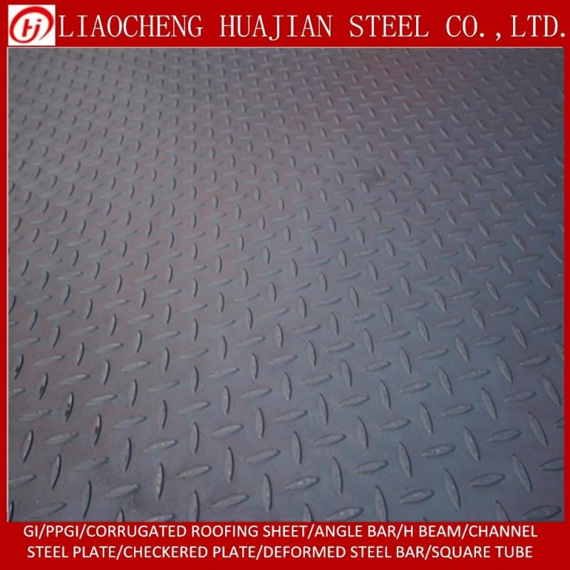 China Supplier Metal Floor Decking Sheet Steel Checkered Plate