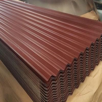 Color Zinc Coated Prepainted PPGI Galvanized Corrugated Sheet for Building