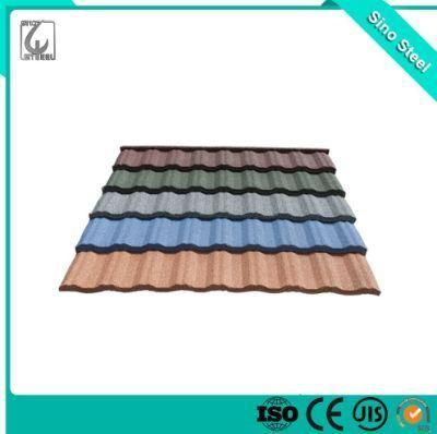 Modern Classical/Milano/Wave Tile Stone Color Coated Roofing Tile