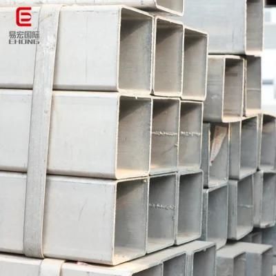 Ms Square Tube Galvanized Square and Rectangular Steel Pipe