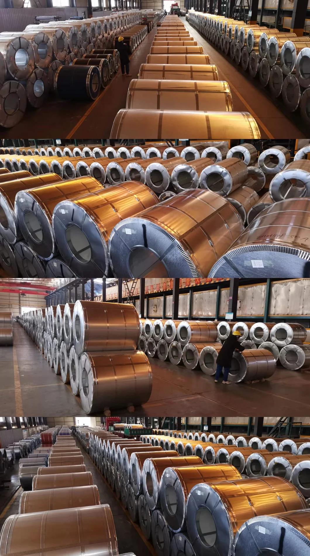 Hot Rolled/Cold Rolled Dx52D 0.12-2.0mm*600-1250mm Roll Price Mild Steel in China Galvanized Coil