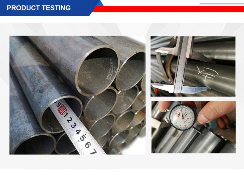 ASME A53 API 5L ERW Spiral/Weld/Seamless/Galvanized/Stainless/Black/Round/Square Carbon Steel Tube Pipe with Factory Price